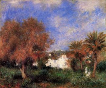 皮埃爾 奧古斯特 雷諾阿 Algiers, the Garden of Essai 皮埃爾 奧古斯特 雷諾阿 Algiers, the Garden of Essai